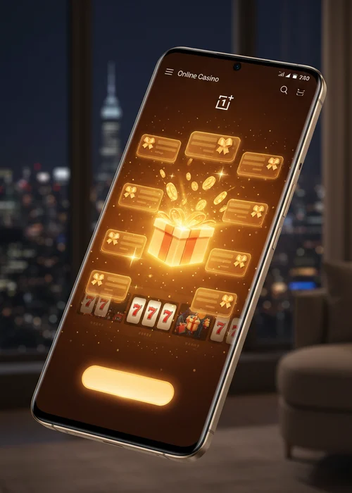 Illustrative image showing various casino bonuses and promotions at Gold Bull Casino.